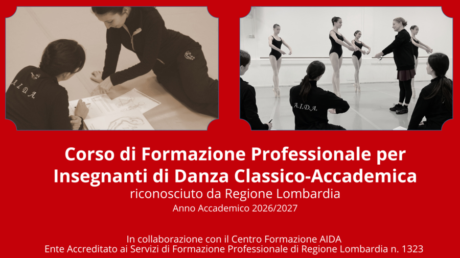 Corso A.I.D.A. per Insegnanti di Danza Classica